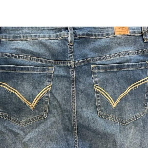 Suzanne Betro Mia Wide Leg Ankle Jeans SIZE 16 NWT - Picture 3 of 5